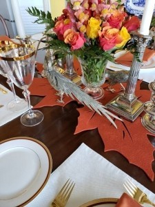 Table pheasants in residence